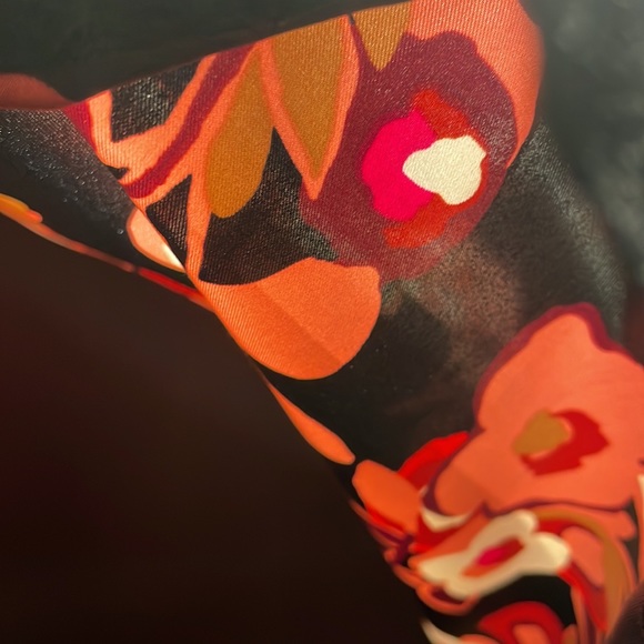 Like New Kate Spade ♠️ Floral Long Sleeve Turtleneck Sweater - Picture 9 of 12